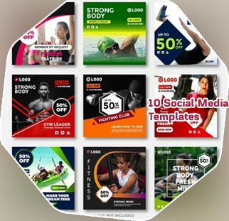 Free social media banner templates